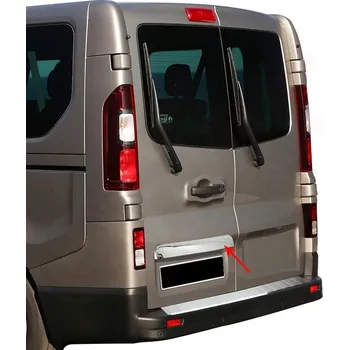 Nerez kryt madla zadních dveří Omtec pro vybrané typy dodávek