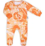 Kojenecký bavlněný overal Nicol Tomi oranžová, vel. 62 (3-6m)