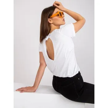 Dámská halenka s krátkými rukávy BASE bílá