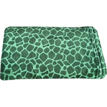 deka Fleecová deka 150x200 cm vzorovaná - Zvířecí vzor Barva: žirafa