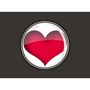TEKNOSHOP Odznak Srdce#02