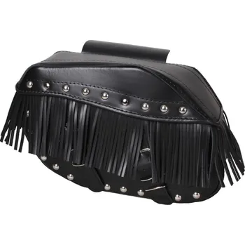 Zavazadlo na motocykl Kožené brašny na motorku TXR DS9D s třásněmi