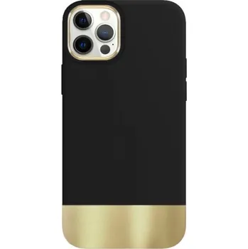 Ochranný kryt s pokovenou spodní částí pro iPhone 11 Pro Max - černý