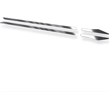 Lišta karosérie CRONI Boční lišty X(975-575) Volvo S60 II Sedan4 2010-2018 Kryt: styl X, Barva: Lesklá