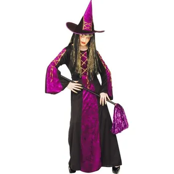 Karnevalový kostým Dětský kostým - Čarodějnice Barva: fialová