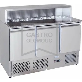 SAVE Chladící stůl “PIZZA - SALADETA” MPS-1370 Varianta: Chladící stůl “PIZZA - SALADETA” MPS-1370