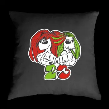 Dekorativní polštářek TEKNOSHOP Ufo Pair tekno polštářek s potiskem červený