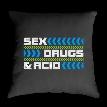 Dekorativní polštářek TEKNOSHOP SD & A dnb polštářek s potiskem zelený