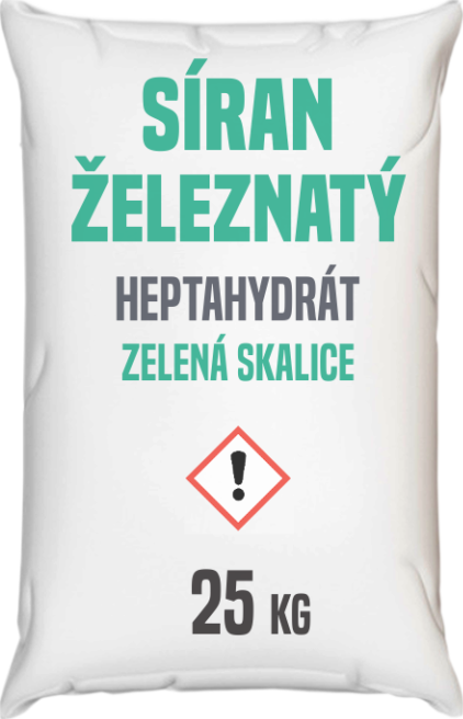 foto Hnojivo Síran železnatý zelená skalice 25 kg