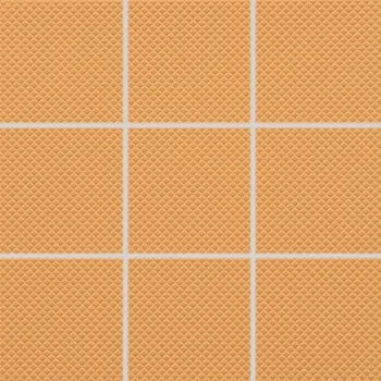 Obklad Color Two, GRS0K650, dlaždice, 10 x 10 cm, tmavě oranžová