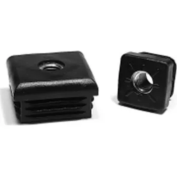 elektrický kabel Záslepka s kovovým závitem Série J Série J 20x20 M8 černá