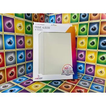 Karetní hra Album na karty Gamegenic Premium 18-pocket - bílá