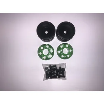 Rám pro motocykl RUTAN hlavice osy GATLING s korunkami, pár zelená