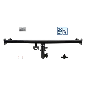 Tažné zařízení Westfalia tažné zařízení Odnímatelné včetně TowTec elektropřípojky 7pólové typová - AUDI A3