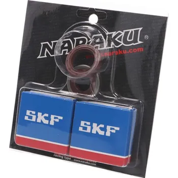 Ložisko převodovky Sada ložisek na kliku Naraku SKF C3 železná klec Minarelli AM NK102.90