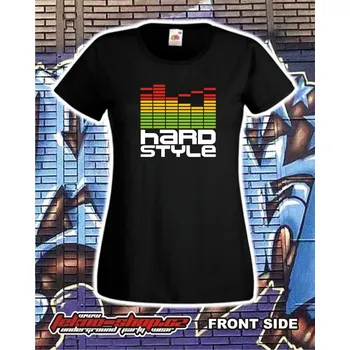 Dámské tričko TEKNOSHOP HARD STYLE EKVALIZER dnb tričko s potiskem dámské