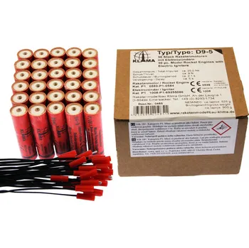 autíčko Klima raketový motor D9-5 EL (30ks) - KL-0485