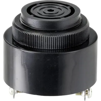 Zabezpečovací technika TRU COMPONENTS TC-10475808 piezo bzučák Hlučnost: 80 dB Napětí: 12 V/DC nepřerušovaný tón 1 ks