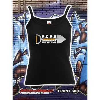 TEKNOSHOP A.C.A.B. Growshop tekno tílko s potiskem dámské XL černé