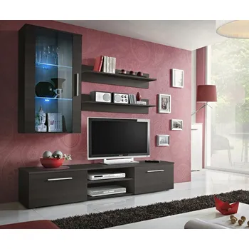 Obývací stěna ImportWorld Obývací stěna Gregorio E, wenge/wenge