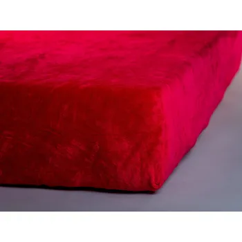 Prostěradlo SKANTEX Prostěradlo mikroplyš 200/220 cm barva: červená
