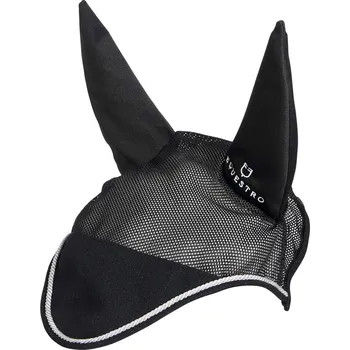 Koňská maska proti hmyzu Čabraka Equestro Diamond, Full, černá