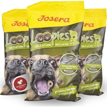 Pamlsek pro psa Josera Dog Loopies mit Lamm 150 g