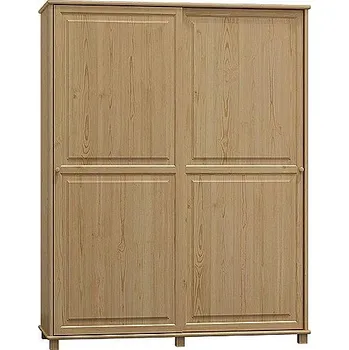 Nábytek ImportWorld Šatní skříň z masivu Romana s133, věšák (Barva dřeva: Olše)