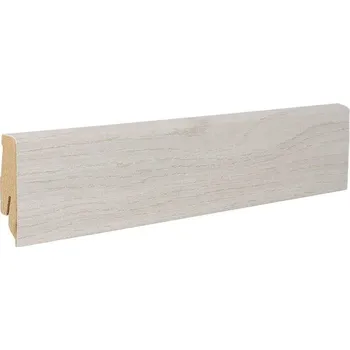 soklová lišta Podlahová lišta MDF 22 x 60 x 2600 mm jasan perlový