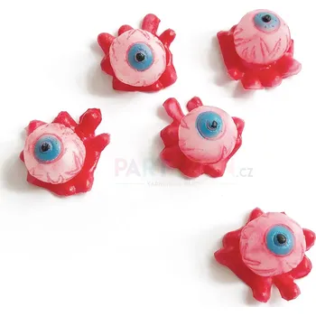 Karnevalový doplněk Gumové umělé oči na Halloween