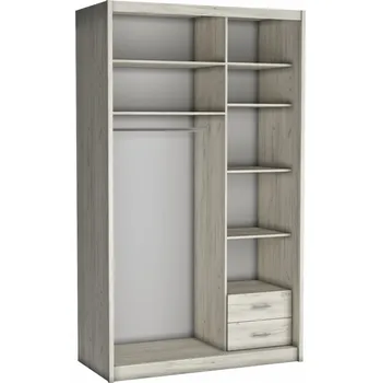 Šatní skříň Eoshop Šatní skříň Rakol (Barva dřeva: Jasan světlý)