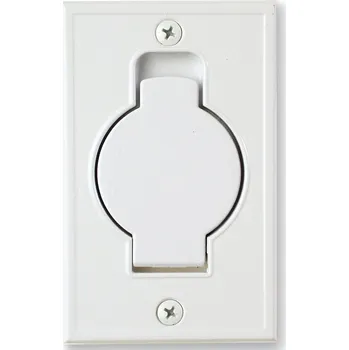 Vysavač Centrální vysavače Praha - Zásuvka Classic kovová podlahová bílá