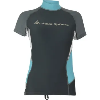 Rashguard Dámské tričko Aqua Sphere RASHGUARD AMY, tmavě šedá/šedá Velikost: XS (4) RW0031210XS