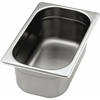 Gastronorm GN 1/4 (h=40 mm) nerezová plná