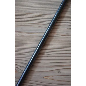 Garnýž Kovová záclonová tyč délka 200cm - černá