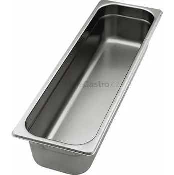 Gastronorm GN 2/4 (h=40 mm) nerezová plná