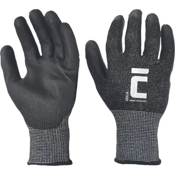 Pracovní rukavice GRAJA BLACK rukavice neprořezné kat.C - černá - 6