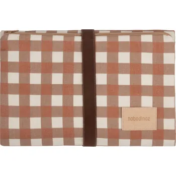 Přebalovací podložka Nobodinoz Přebalovací podložka Hyde Park Terracotta Checks