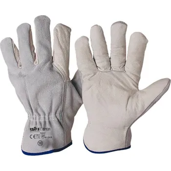 Pracovní rukavice 07131 rukavice celokožené jemné lícovka/štípenka - 10