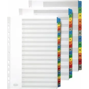 Archivační box Elba Cardboard A4 Numerical 1-31 (E569587)