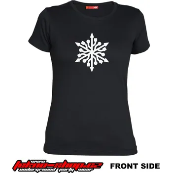 Dámské tričko TEKNOSHOP Multi USB tekno tričko s potiskem dámské L žluté