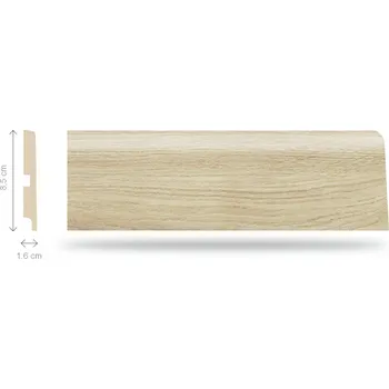 Soklová lišta Swiss Krono P85 - Dub Tulip D4587