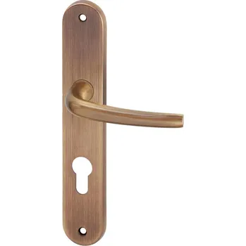 Dveřní kování ACT SERVIS ACT - Apoll Provedení: PZ (vložkový zámek), Povrch: Bronz, Rozteč: 90 mm