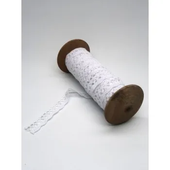 Krajka Krajka 07 bílá 18 mm