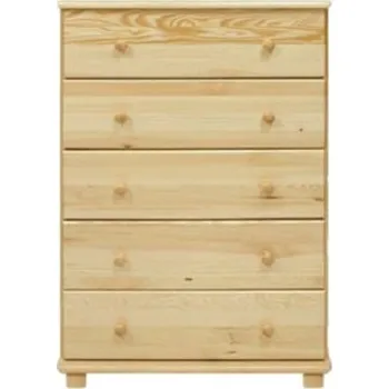 Ložnice ImportWorld Komoda Robin - v122 x š80 x h47 cm (Barva dřeva: Ořech)