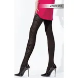 Dámské vzorované punčocháče vzor 951 černá MY BEST NOA Varianta: černá, vel. 3