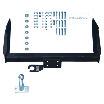 Tažné zařízení GDW tažný nosník včetně TowTec elektropřípojky 7pólové univerzální - FORD TRANSIT Krabice