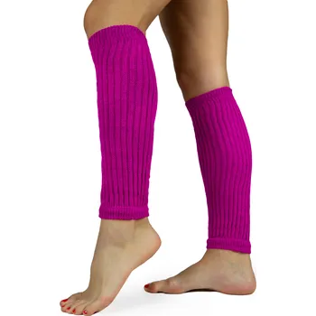 Cyklistické návleky VFstyle fialové Návleky na nohy 35 cm