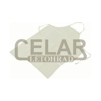 Pracovní zástěra Zástěra pogumovaná dlouhá - bílá