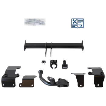 Tažné zařízení Brink tažné zařízení Odnímatelné včetně TowTec elektropřípojky 7pólové univerzální - SUZUKI IGNIS III